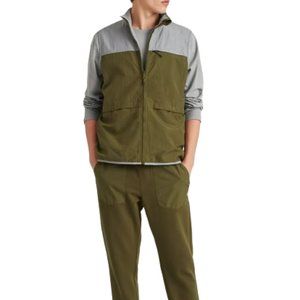 Bonobos Fielder Men's Zip Up Sleeveless Reversible Fleece Vest SZ Med & 2XL NWT